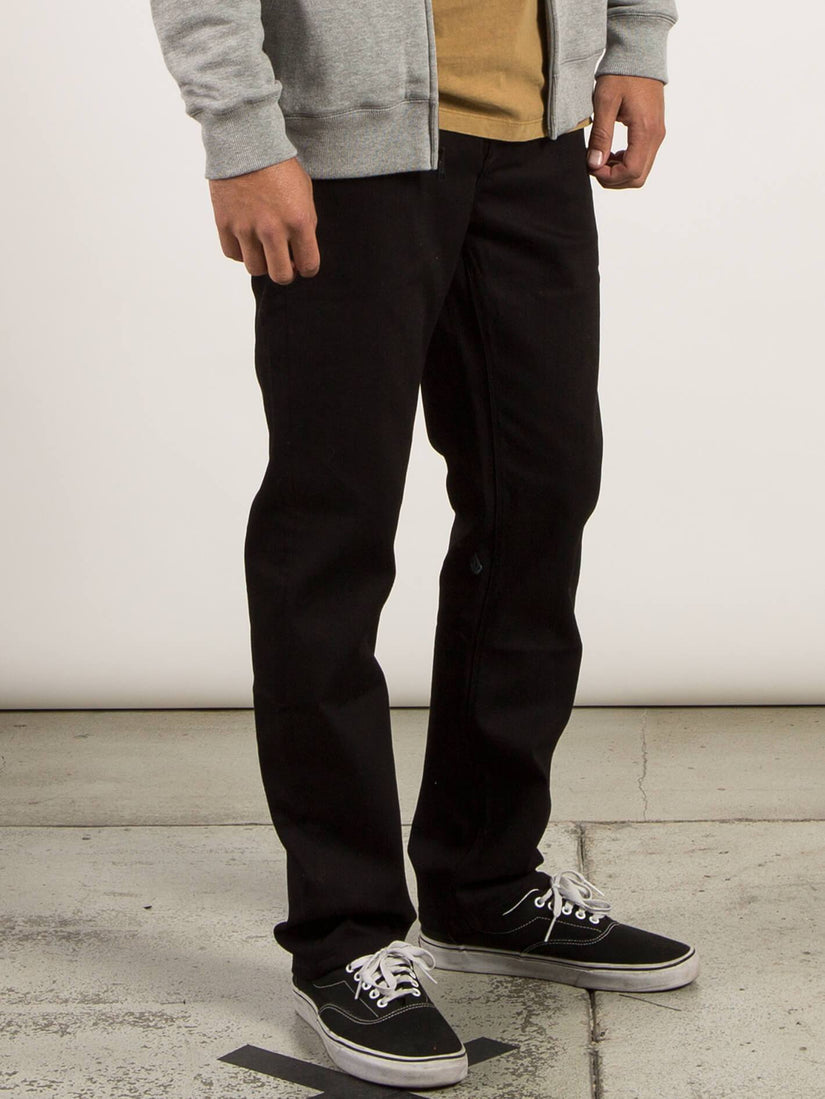 Jean Solver Denim - Black On Black