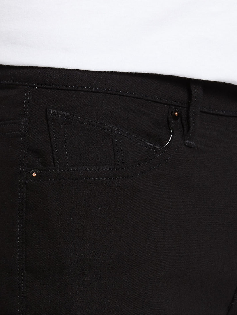 Solver Modern Fit Jeans - Black On Black (A1931503_BKB) [5]