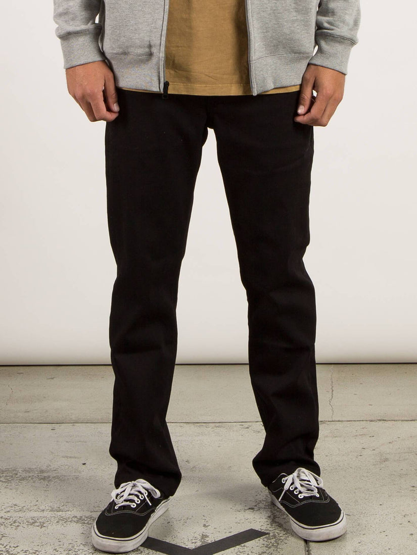 Jean Solver Denim - Black On Black