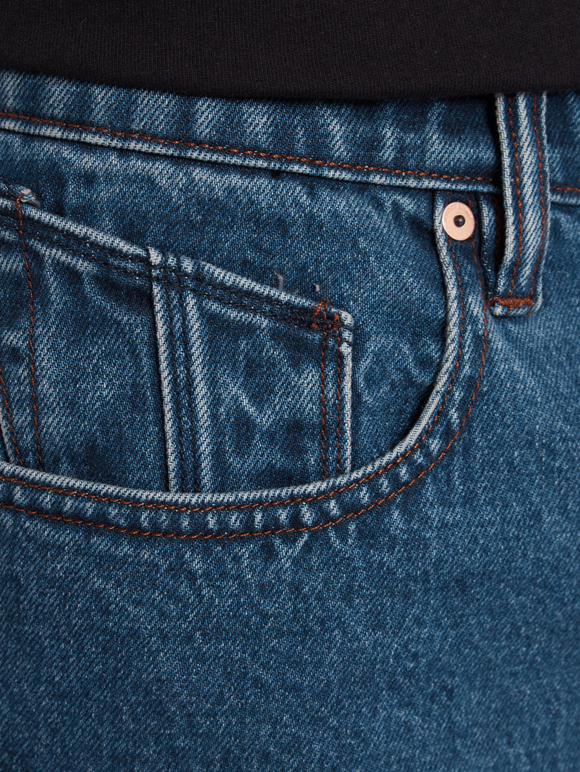 Short Billow Denim - INDIGO RIGIDE WASH