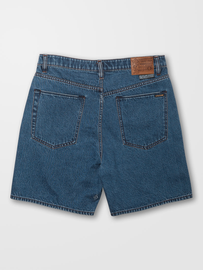 Short Billow Denim - INDIGO RIGIDE WASH