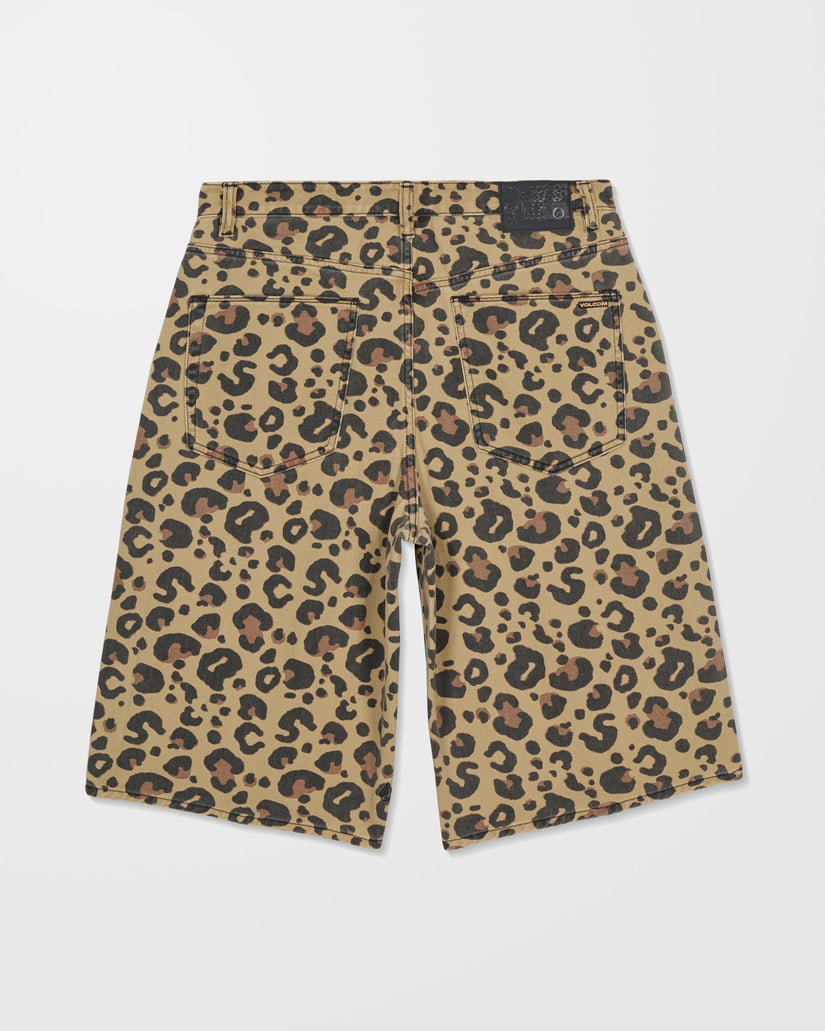 Short en denim Chillow 24" - Cheetah