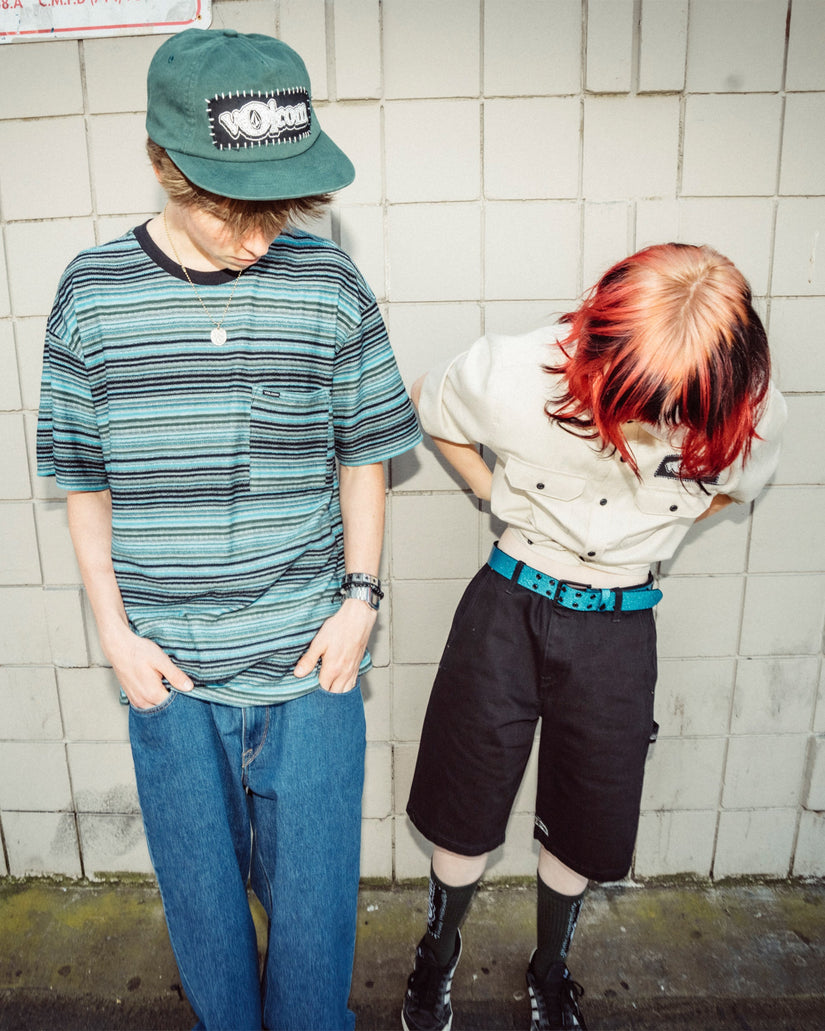 Short Denim Sawhorse - BLACK