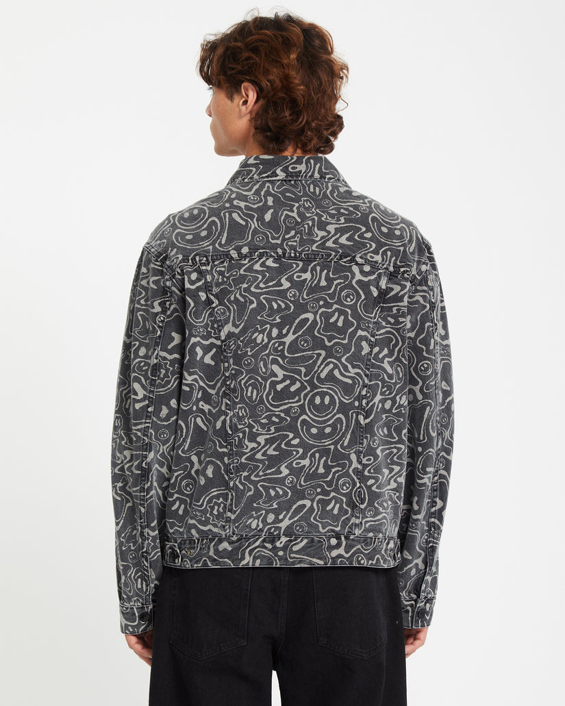 Veste Denim Filip Rygalski - BLACK PRINT