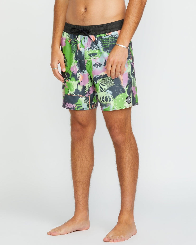 Boardshort Unite Stoney Trunk 17" - STEEL PURPLE