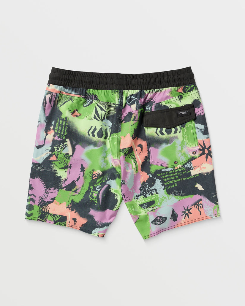 Boardshort Unite Stoney Trunk 17" - STEEL PURPLE