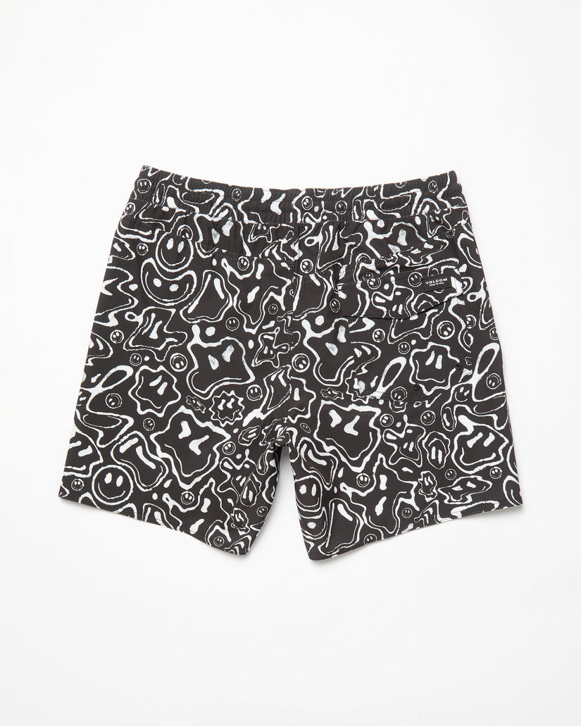 Boardshort Filip Rygalski Smile Trunk 17" - BLACK