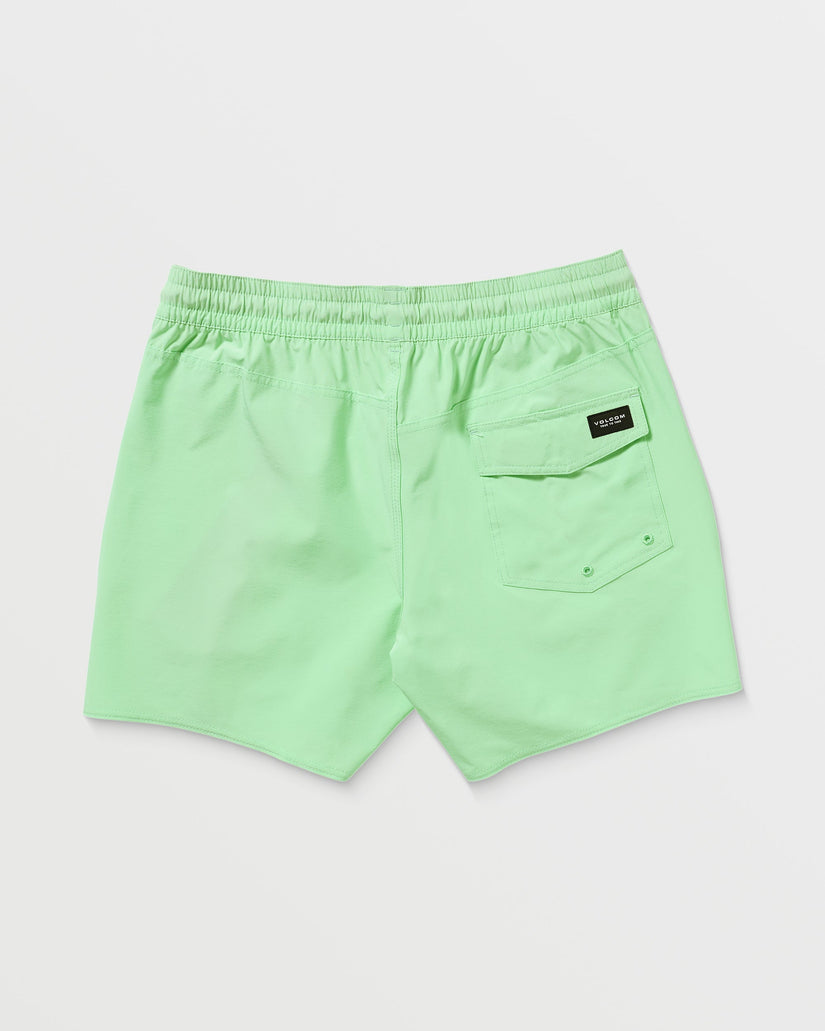 Boardshort Lido Solid Trunk 16" - Jade Cream