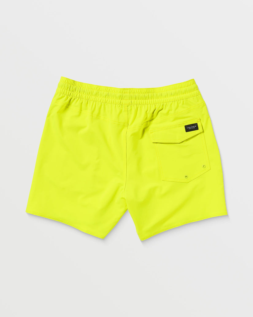Boardshort Lido Solid Trunk 16" - TENNIS BALL