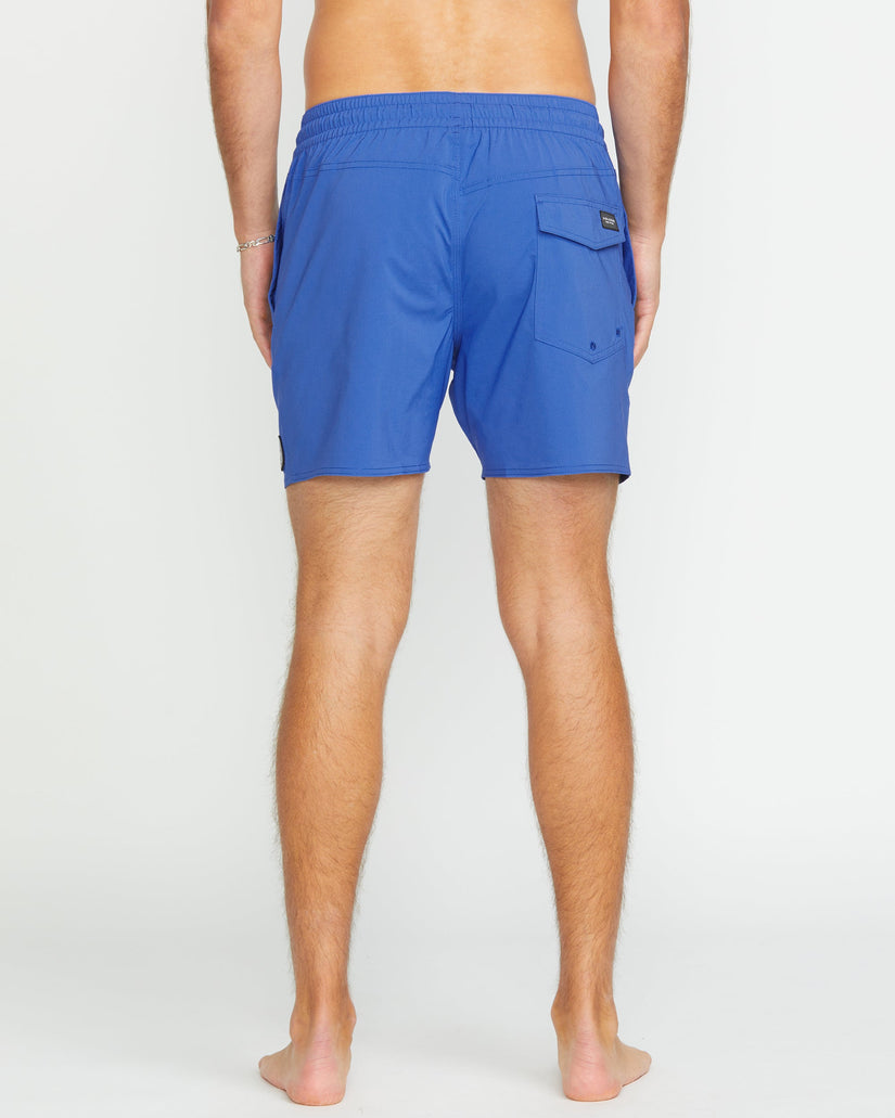 Boardshort Lido Solid Trunk 16" - ULTRAMARINE