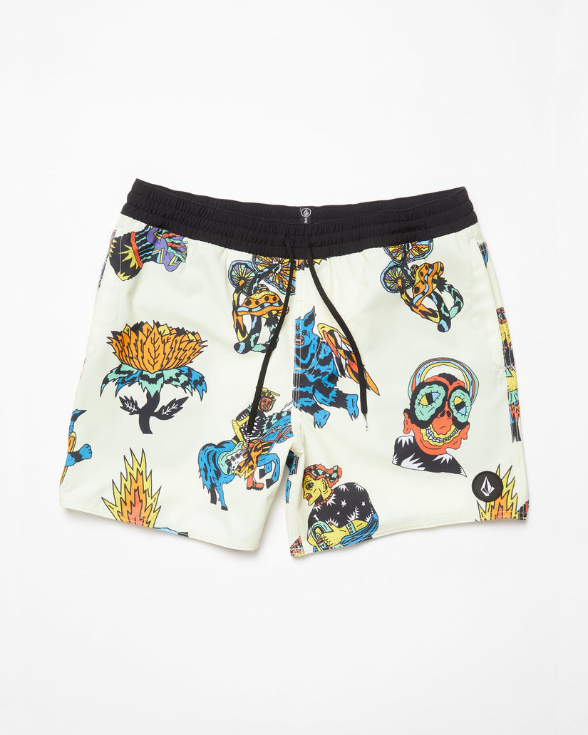 Boardshort Bob Mollema Trunk 16" - LIGHT BEIGE