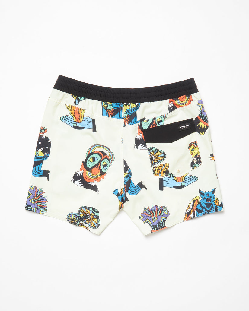 Boardshort Bob Mollema Trunk 16" - LIGHT BEIGE