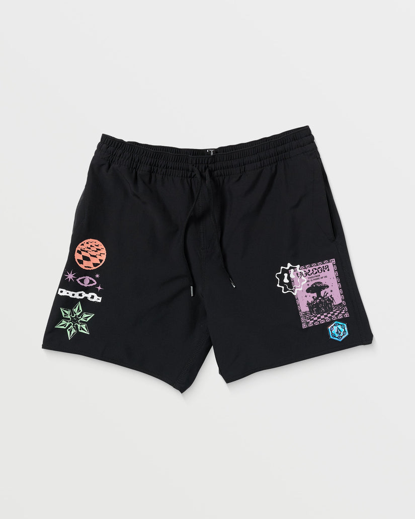 Boardshort Filip Rygalski Trunk 17" - BLACK