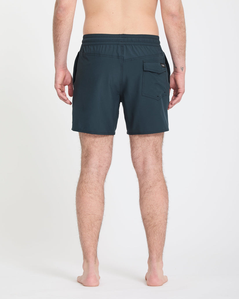 Boardshort Lido Solid Trunk 16" - Midnight Blue