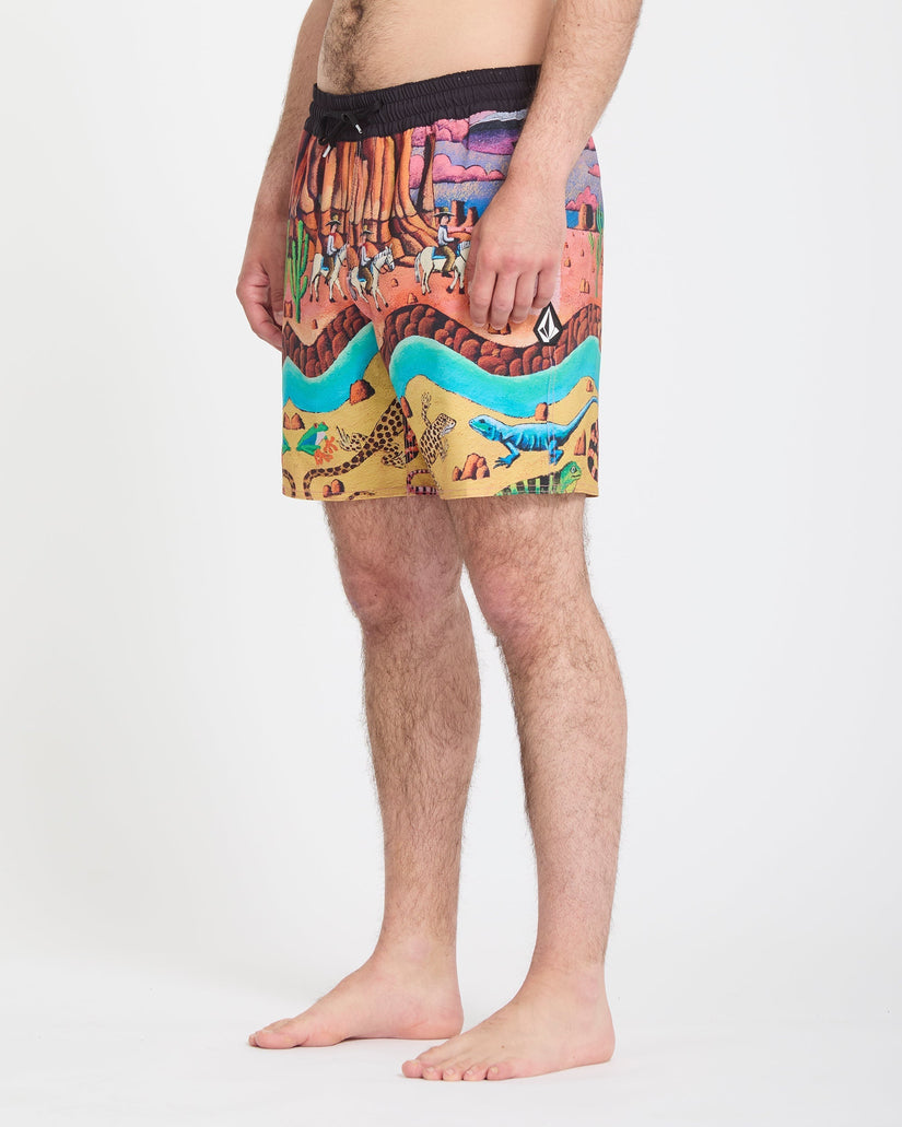Boardshort Mickey Mason Trunk 17" - Multi