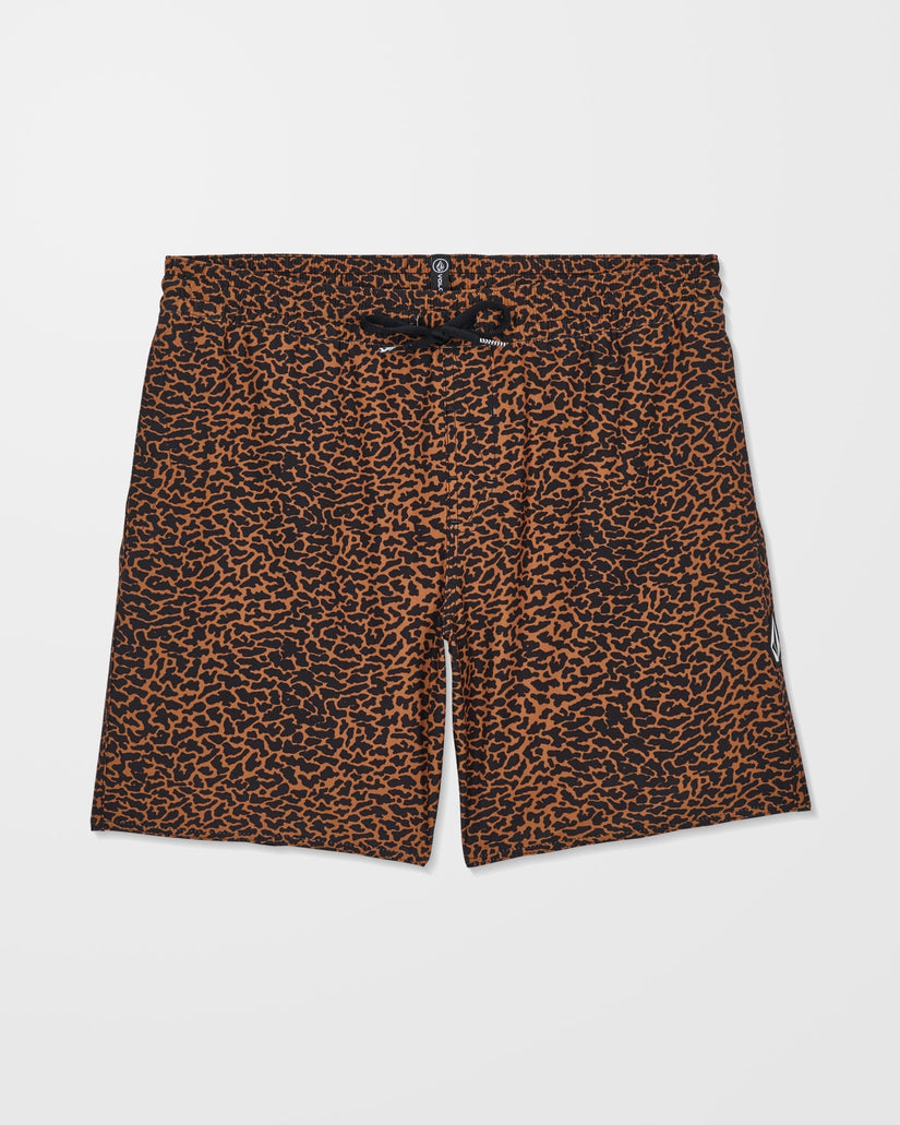 Boardshort Melange Trunk 17" - Brown Horn