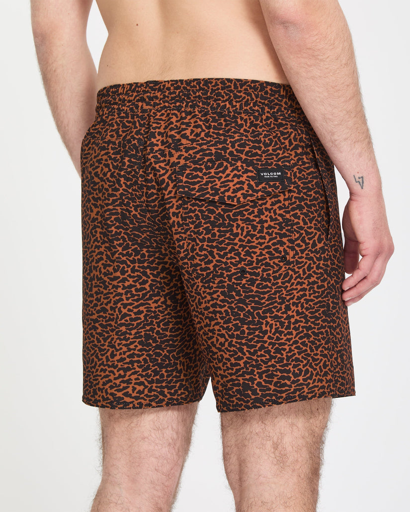 Boardshort Melange Trunk 17" - Brown Horn