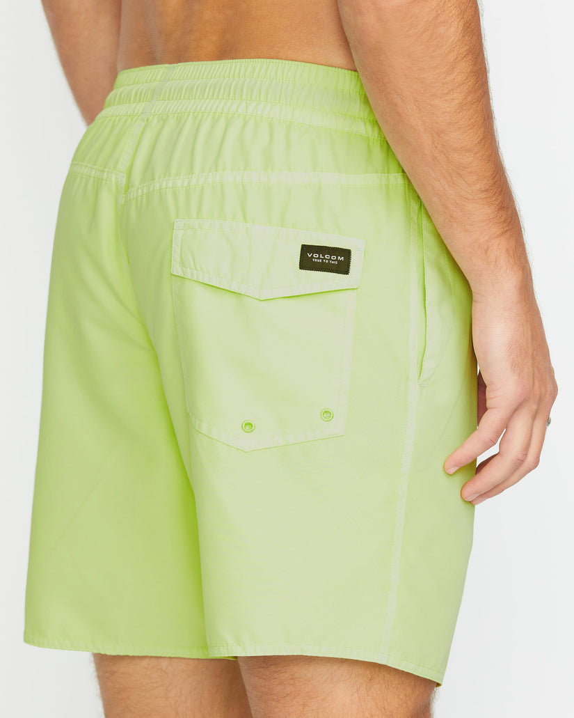 Boardshort Center Trunk 17" - MIST GREEN