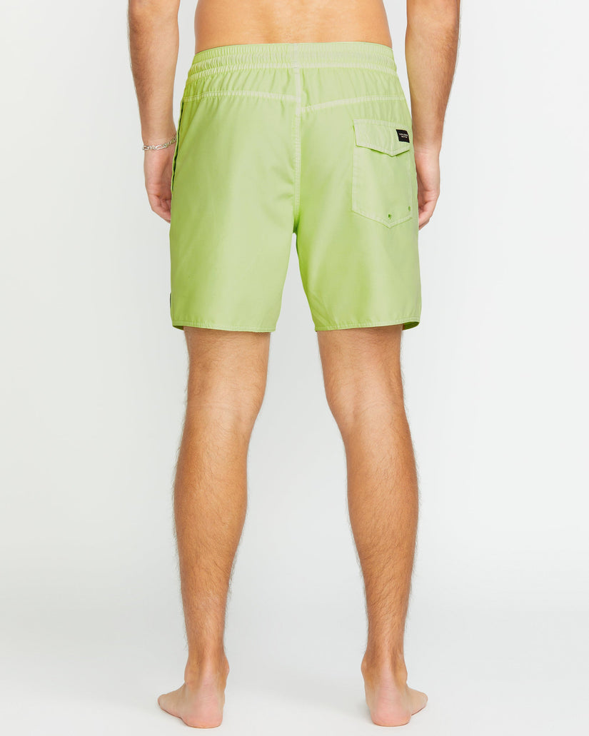 Boardshort Center Trunk 17" - MIST GREEN