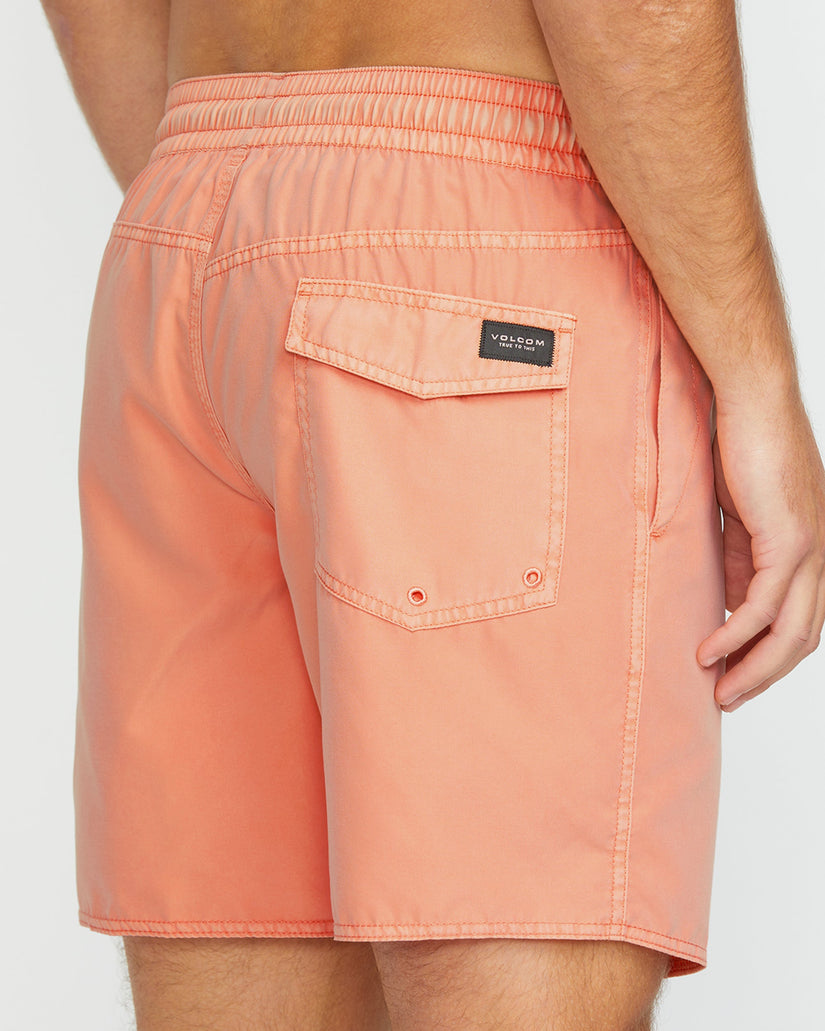 Boardshort Center Trunk 17" - PALE PEACH