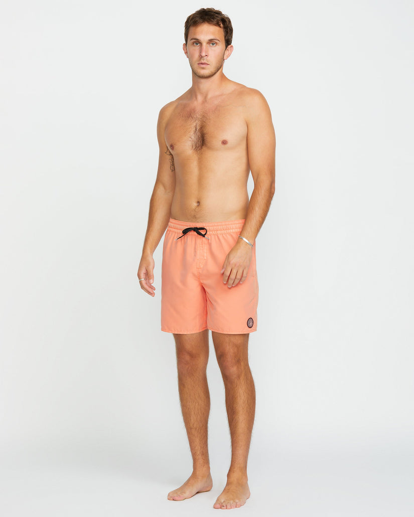 Boardshort Center Trunk 17" - PALE PEACH