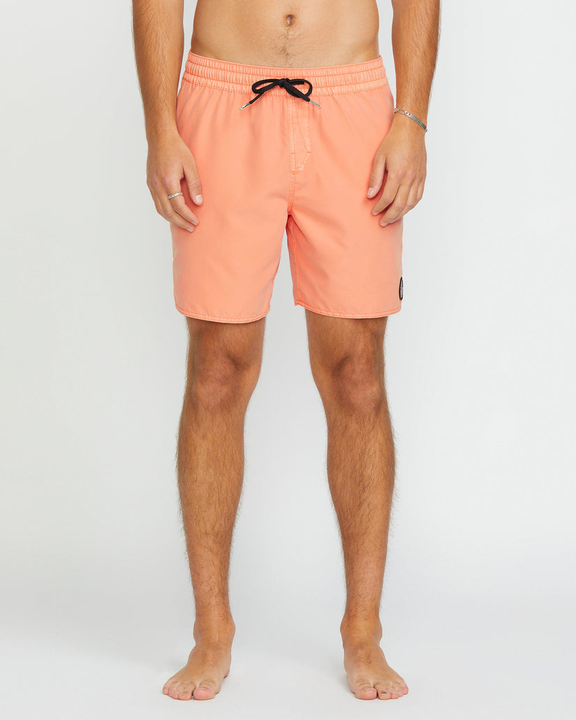 Boardshort Center Trunk 17" - PALE PEACH