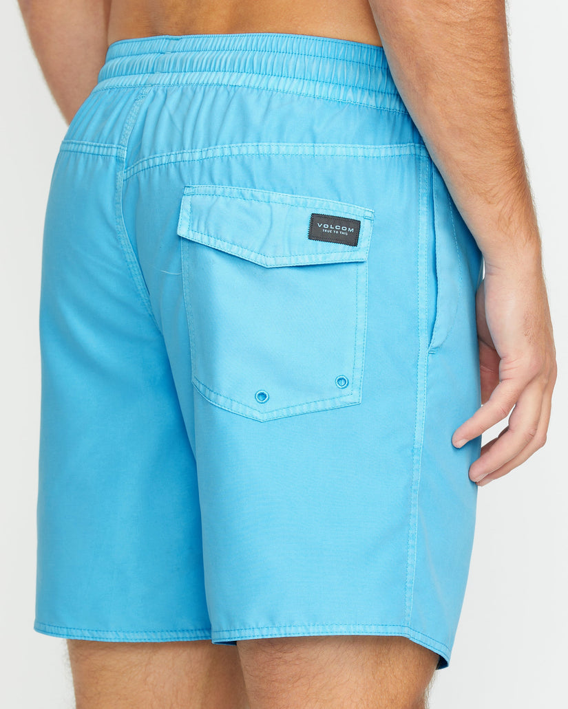 Boardshort Center Trunk 17" - RESIN BLUE