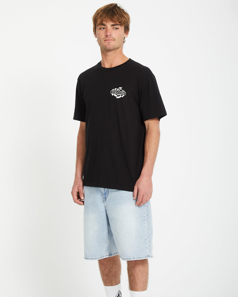 T-shirt Startlog - BLACK