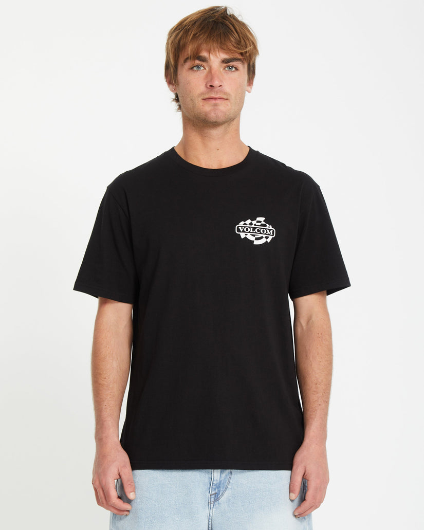 T-shirt Startlog - BLACK