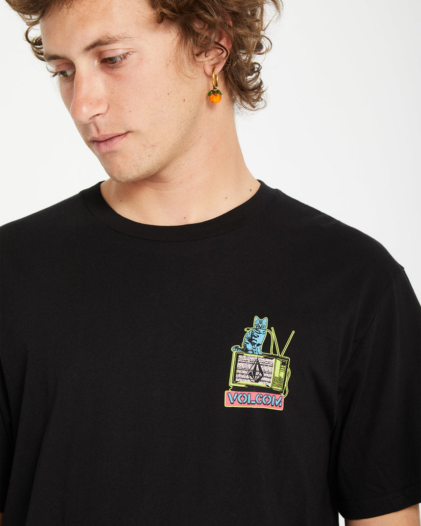 T-shirt Catv - BLACK