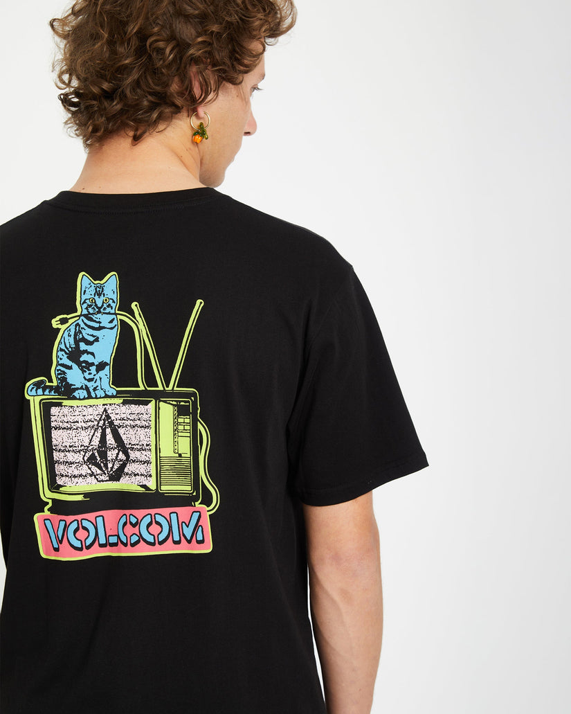 T-shirt Catv - BLACK