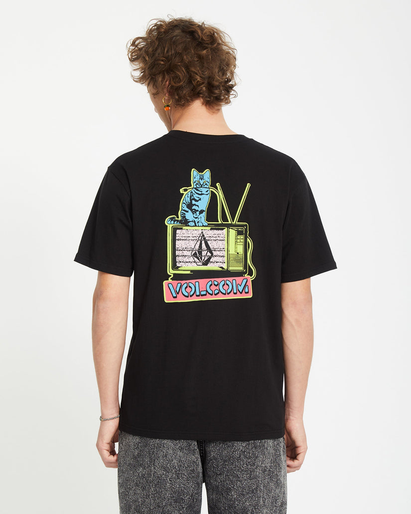 T-shirt Catv - BLACK