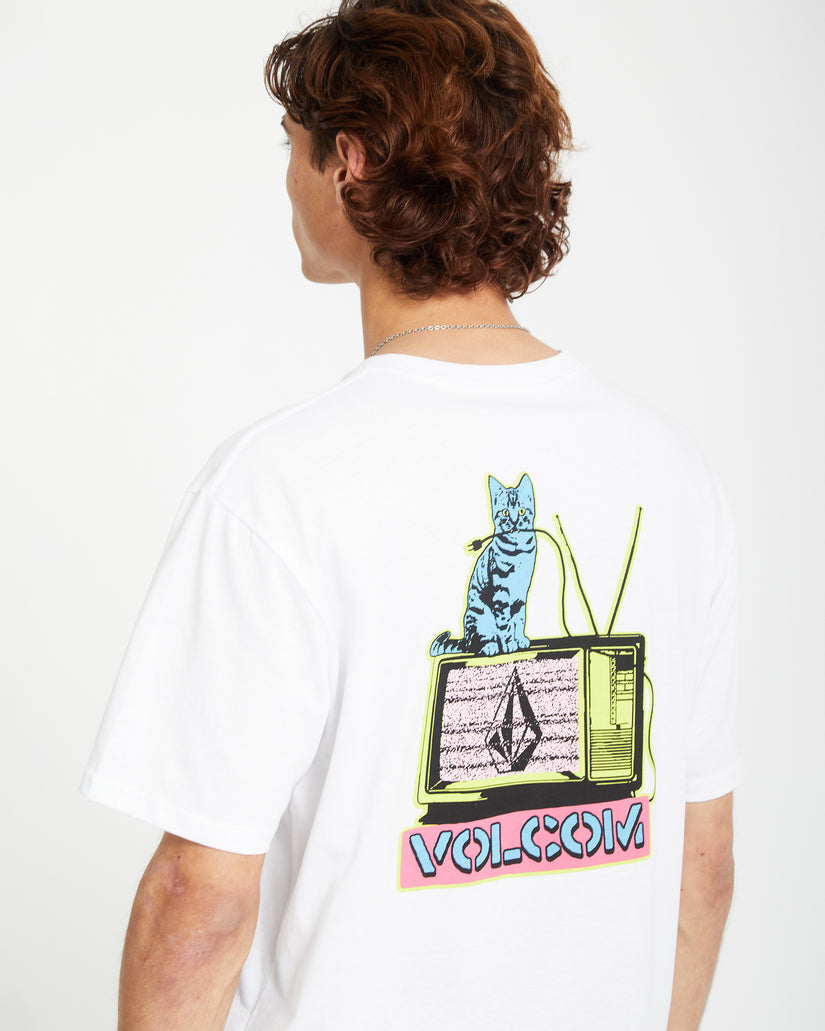 T-shirt Catv - WHITE