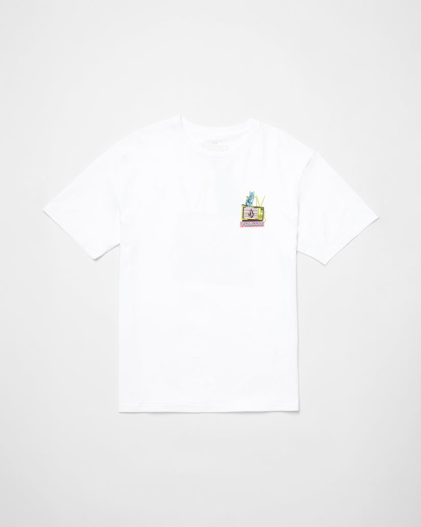 T-shirt Catv - WHITE