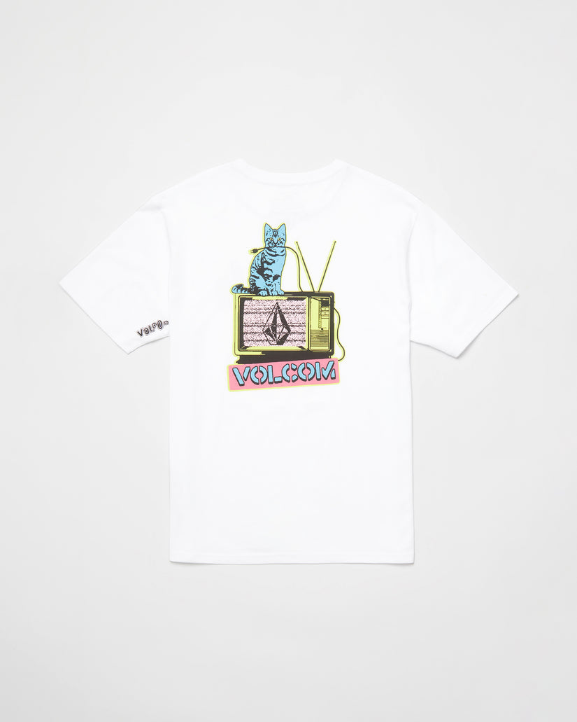 T-shirt Catv - WHITE