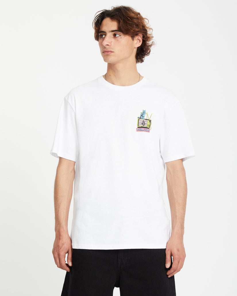 T-shirt Blanc Manches Courtes Grand Modèle. Identitaire T-shirt Blanc Manches Courtes Grand Modèle. Identitaire