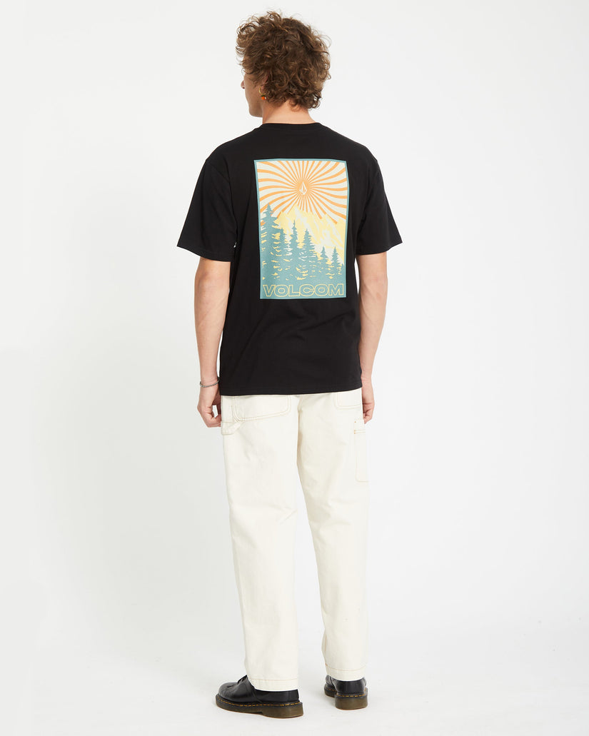 T-shirt Get Out - BLACK