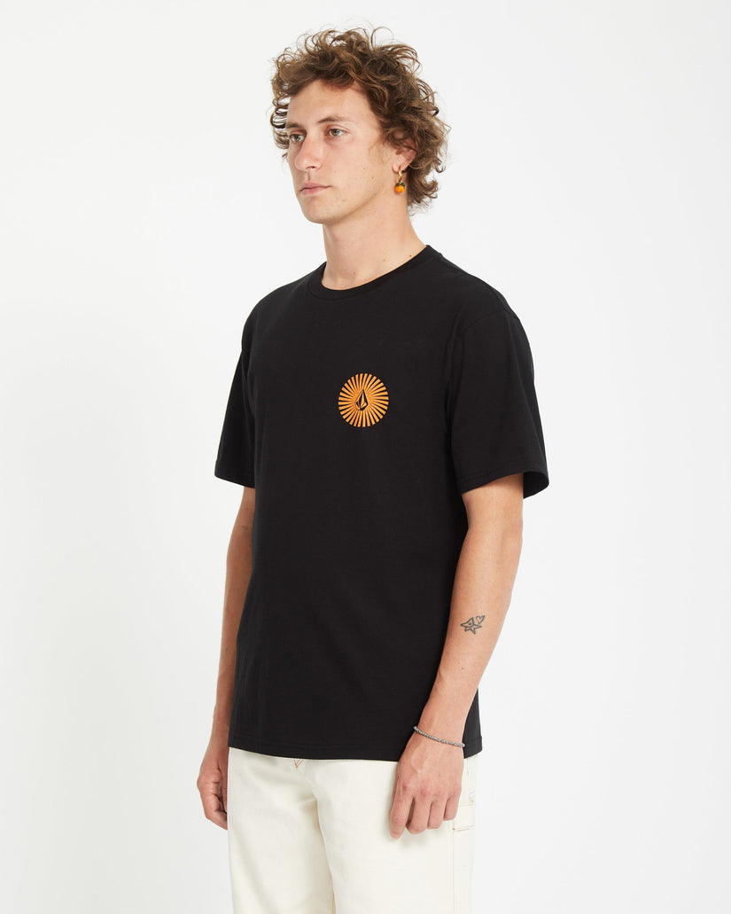 T-shirt Get Out - BLACK