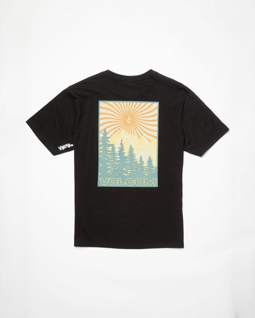 T-shirt Get Out - BLACK