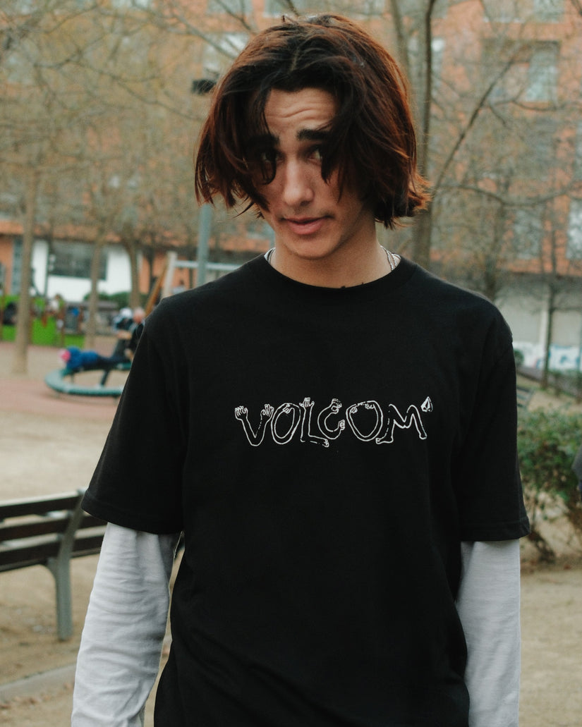 T-shirt Crazybal - BLACK