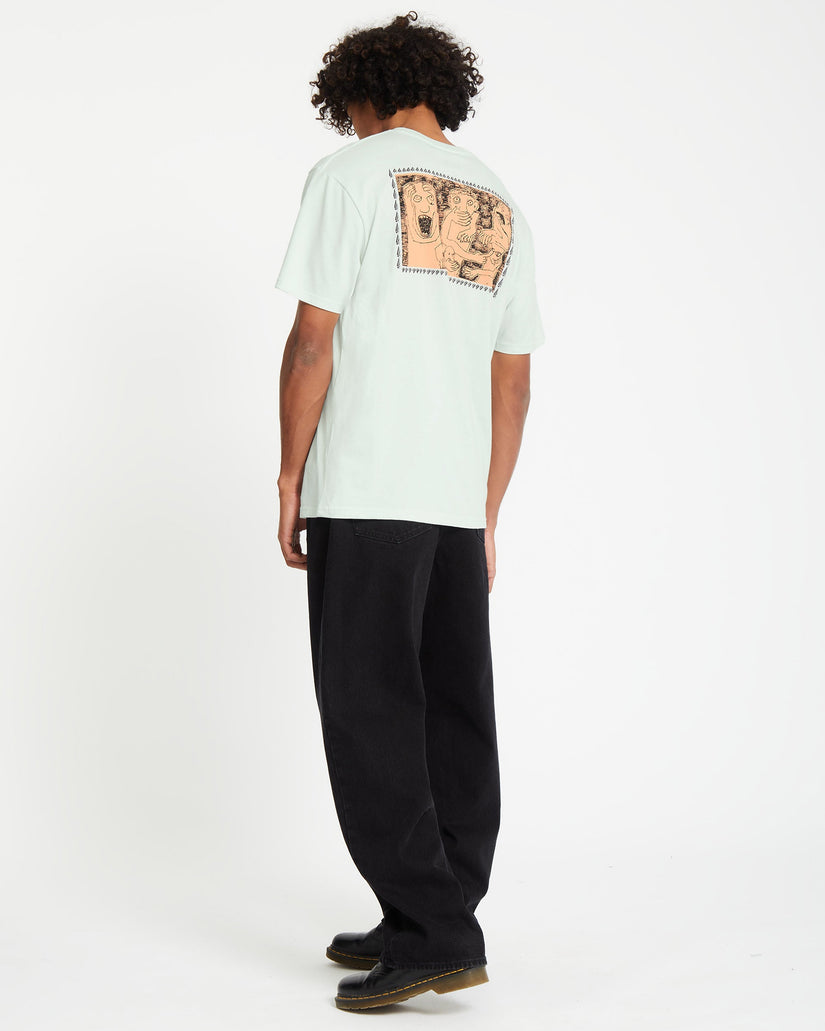 T-shirt Crazybal - CLOUD BLUE