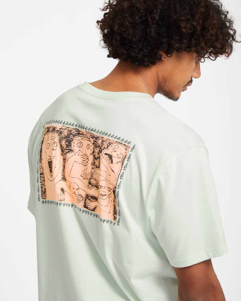 T-shirt Crazybal - CLOUD BLUE