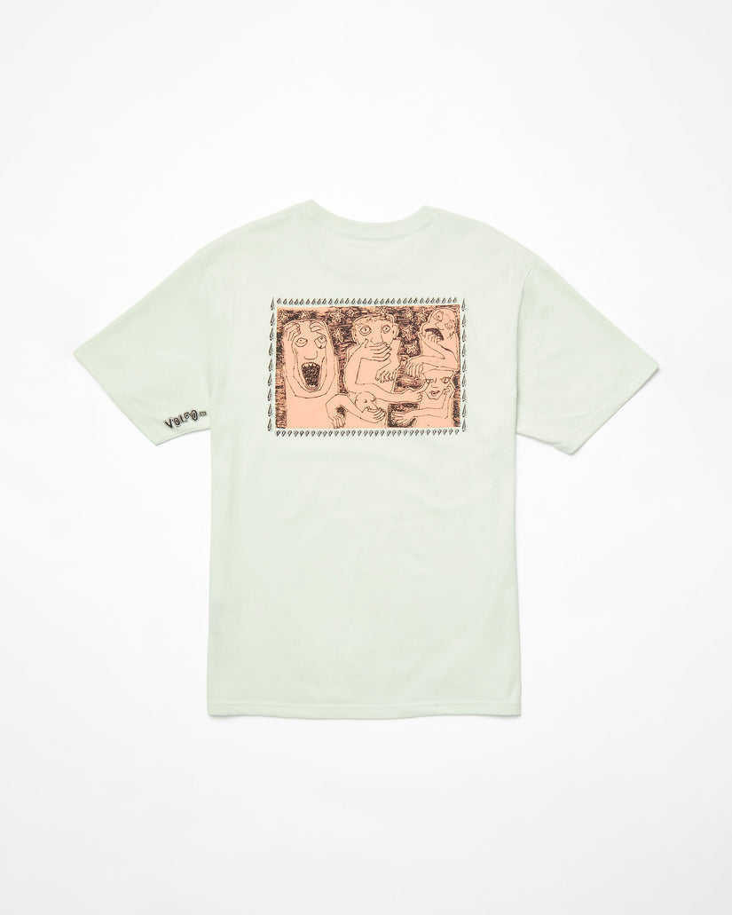 T-shirt Crazybal - CLOUD BLUE