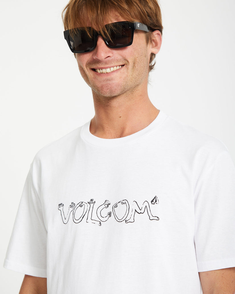 T-shirt Crazybal - WHITE