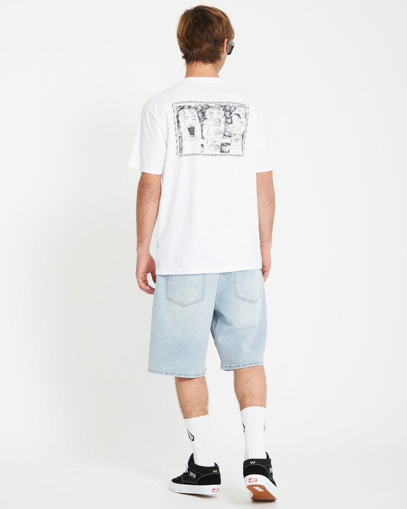 T-shirt Crazybal - WHITE