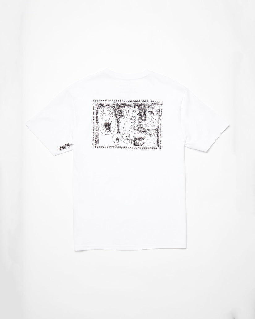 T-shirt Crazybal - WHITE