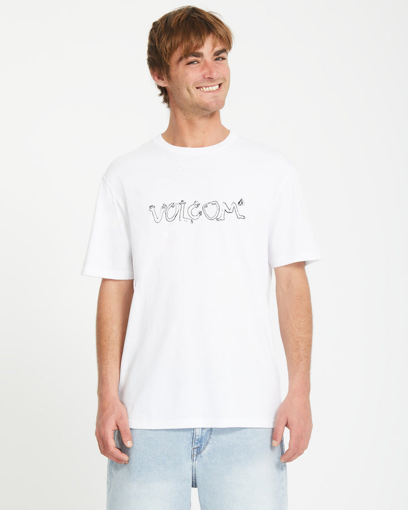 T-shirt Crazybal - WHITE