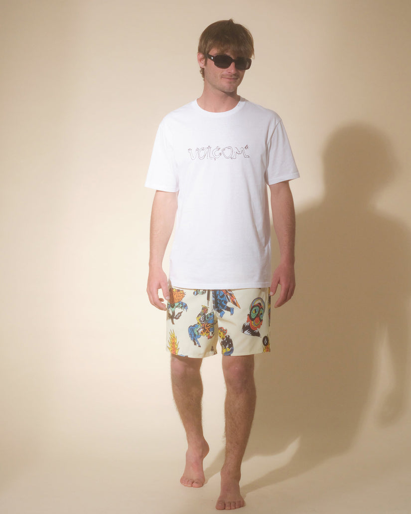 T-shirt Crazybal - WHITE