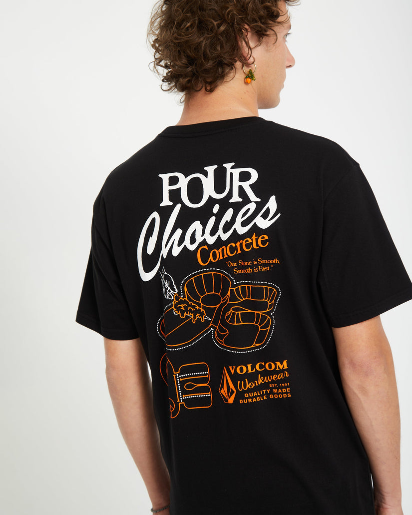 T-shirt Pour Choices - BLACK