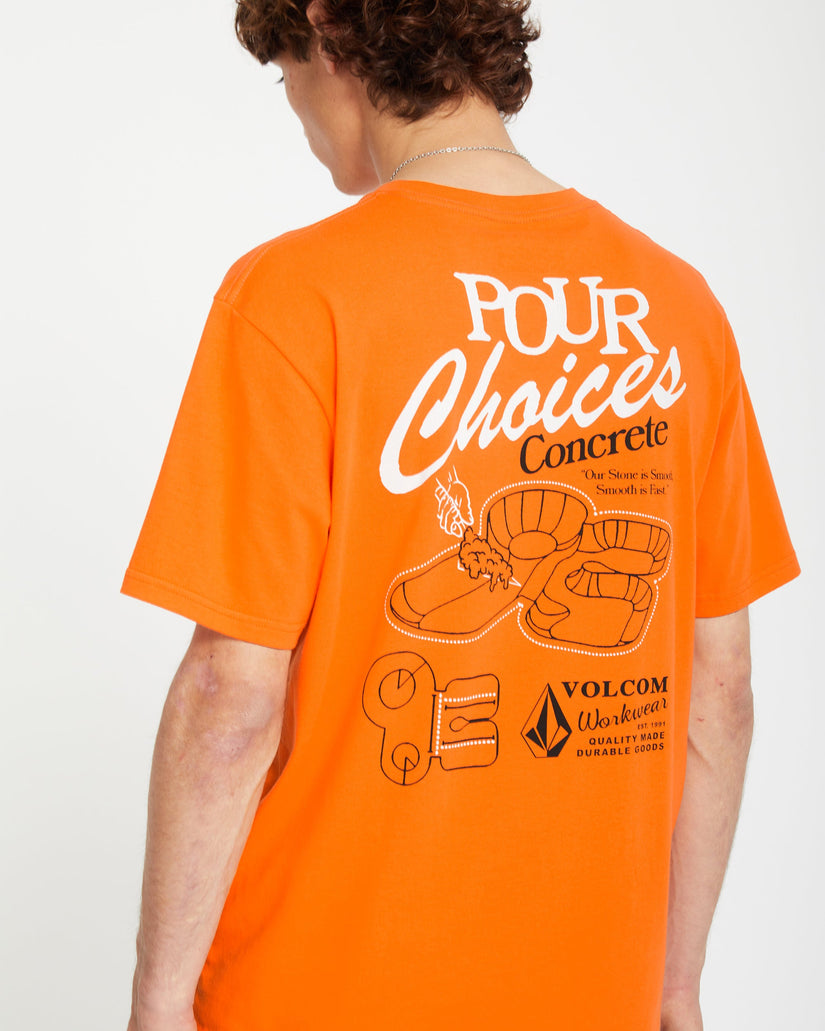T-shirt Pour Choices - NEON ORANGE